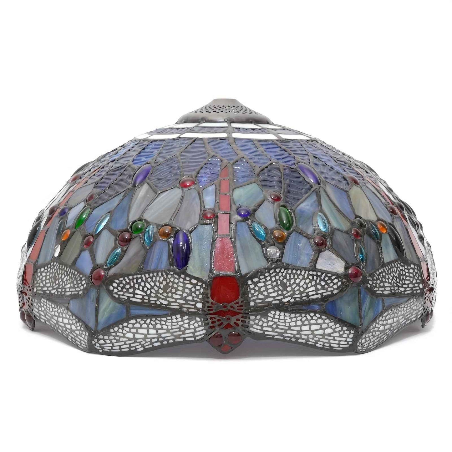 16" Tiffany-Style Stained Glass Lamp Shade