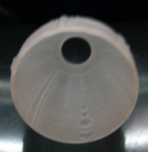 13252 Acid Etched Dragon Pendant - Adrianas Specialty Lamp Shades