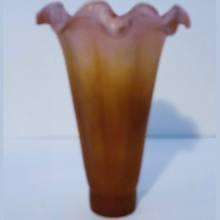 13432 Amber And Purple Lily Shades lilly-shades-tulip-lamp-shades Adrianas Specialty Lamp Shades