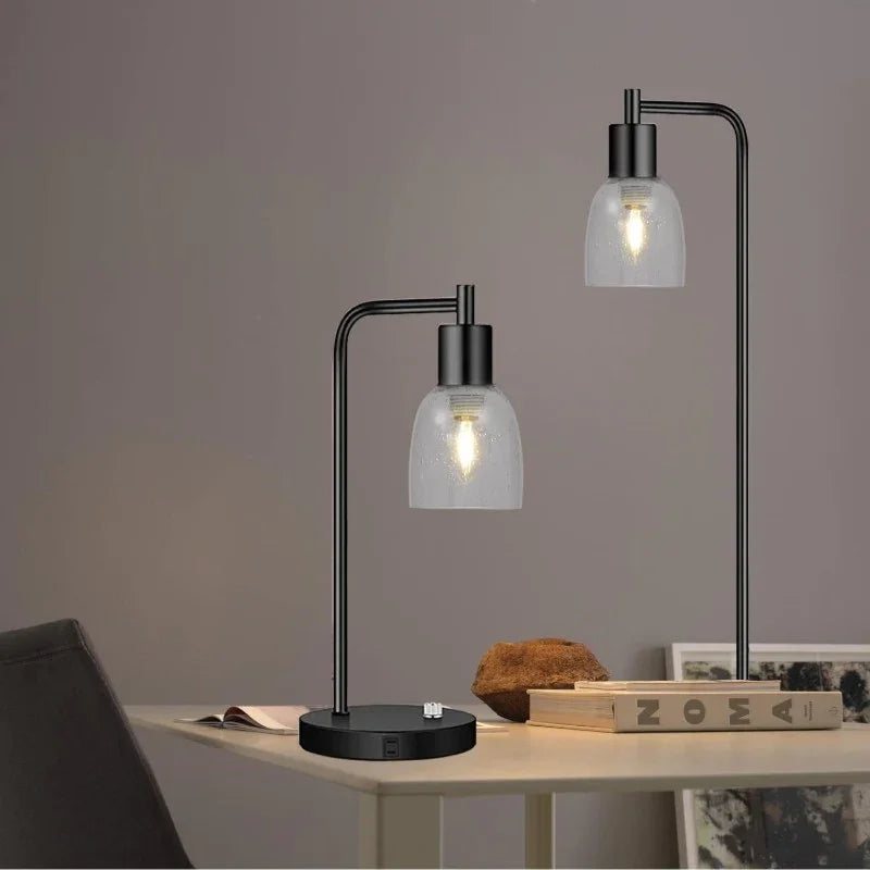 Pack Clear Seeded Glass Replacement Shades for Ceiling Fan Light Fixtures Pendant Lighting Chandelier Vanity Light Kitchen Island Light 2 1 8 Fitter 5 47 High 4 76 Diameter