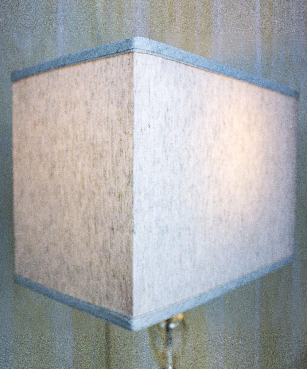16"W x 11"H Rectangular Drum Lampshade Softback Textured Oatmeal - Specialty Shades