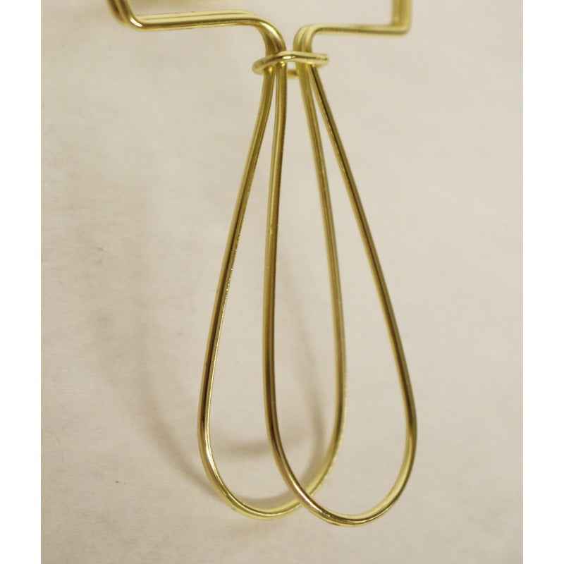Empire Hardback Chandelier White Fabric Lampshade for Table Lamps, Natural Linen, 5" Top x 8" Bottom x 6.5" Height
