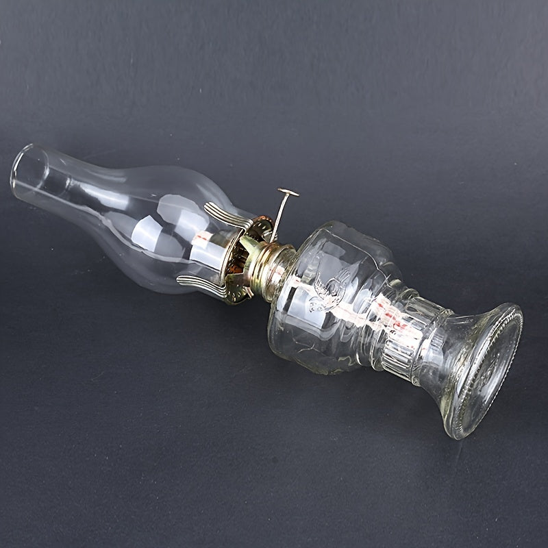 Rustic Retro Glass Oil Lamp - Adrianas Specialty Lamp Shades