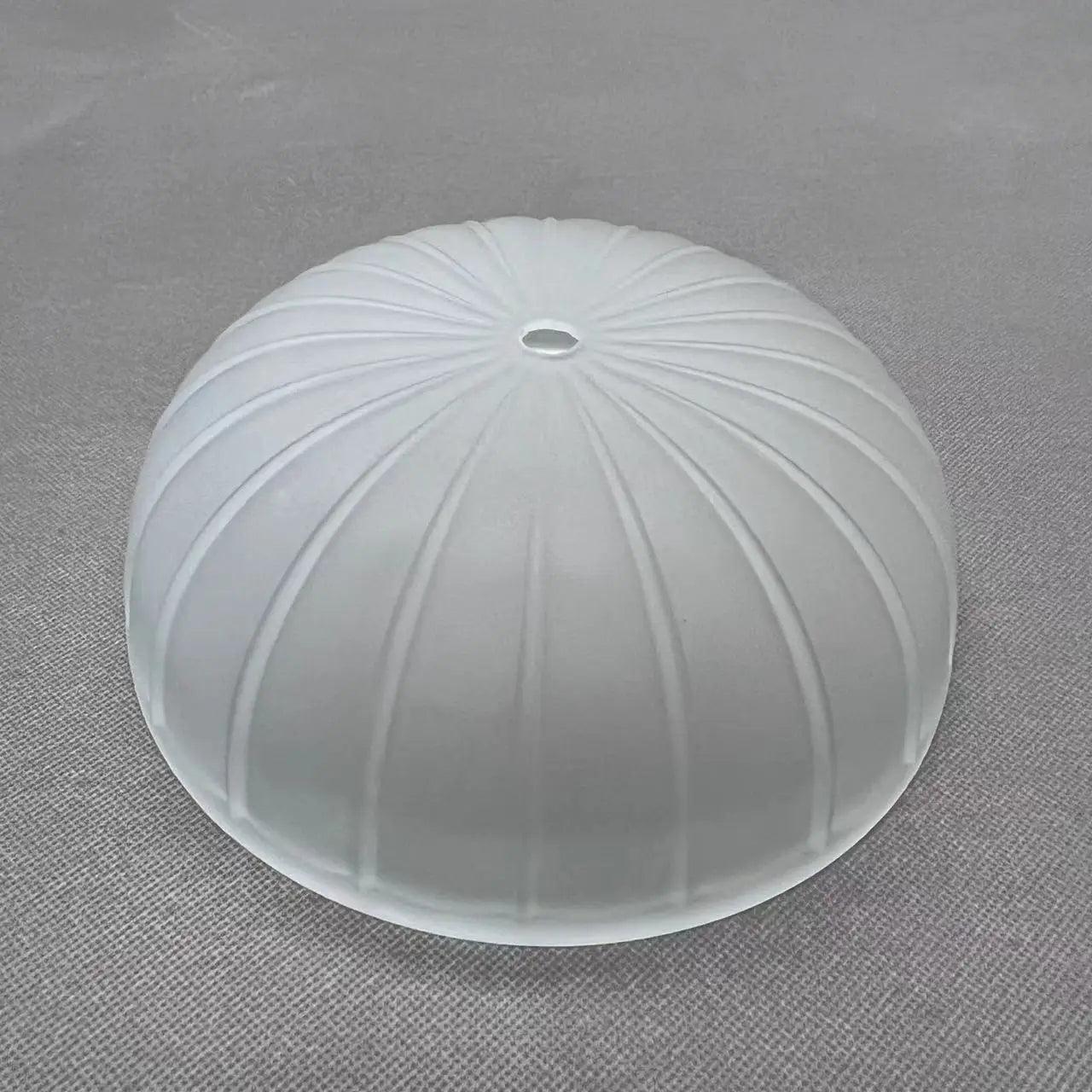 200000531 - Glass Lamp Shade Replacement Frosted dome-lamp-shades, reverse-painted-lamp-shades Adrianas Specialty Lamp Shades 8 inch height x 3 inch height x1 5/8 inch IP opening