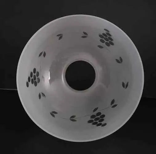 35007 Acid Etched Cut Crystal Grape Cut - Adrianas Specialty Lamp Shades