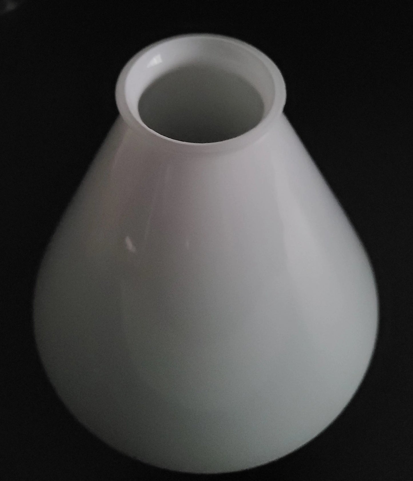 Cased White Cone Cone - Adrianas Specialty Lamp Shades