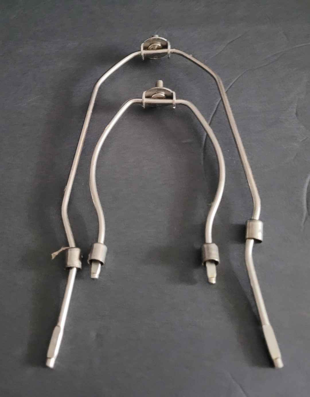 91001 Brass or Silver Harp 7 Sizes - Adrianas Specialty Lamp Shades