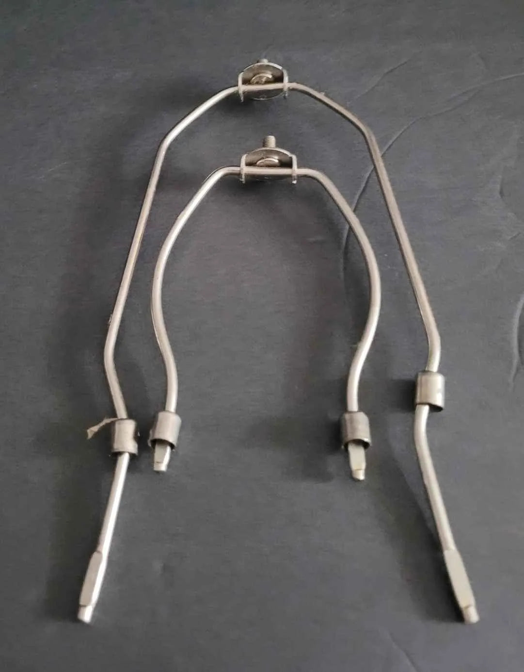 91001 Brass or Silver Harp 7 Sizes - Adrianas Specialty Lamp Shades