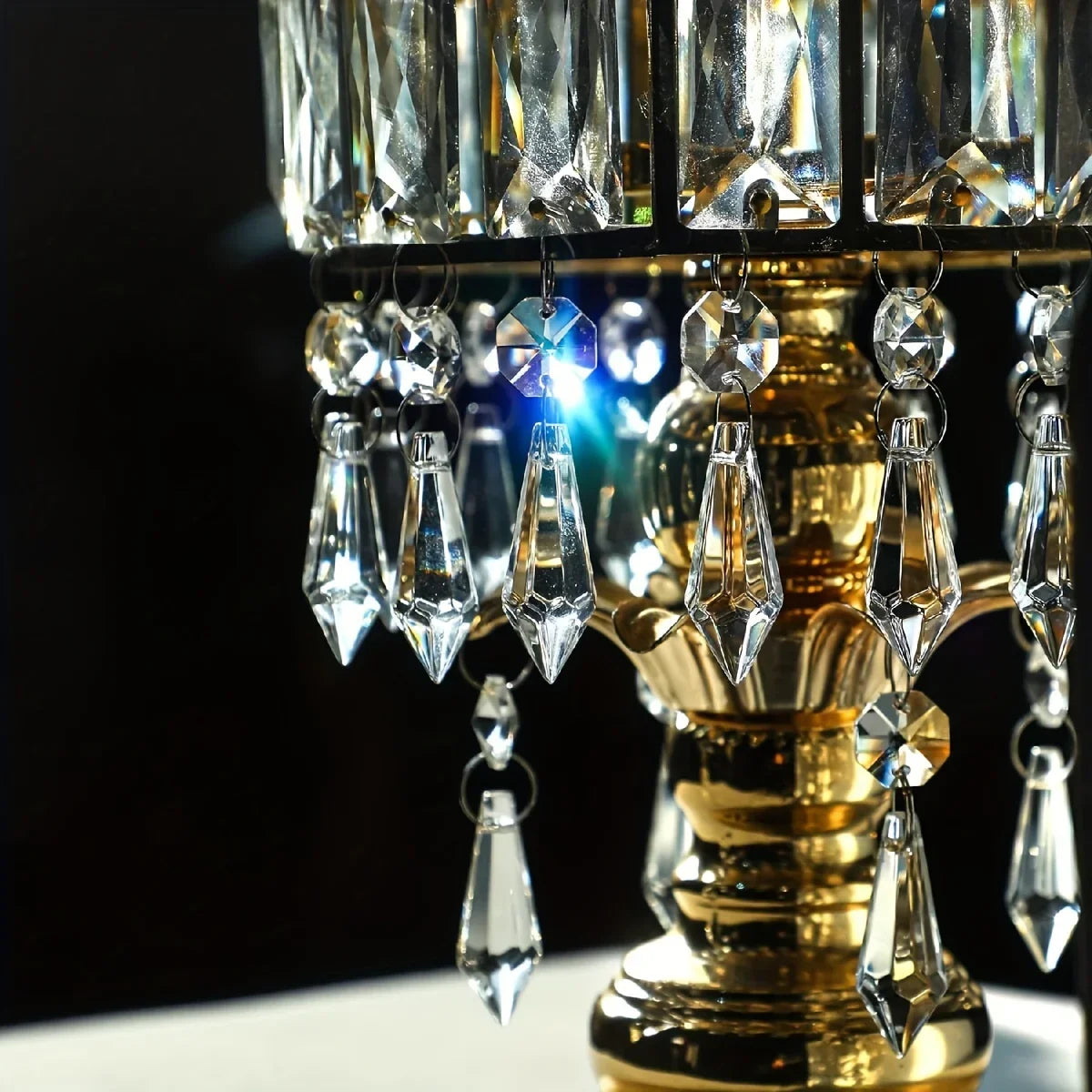 50pcs 1.5 inch Chandelier Icicle Prism Replacement