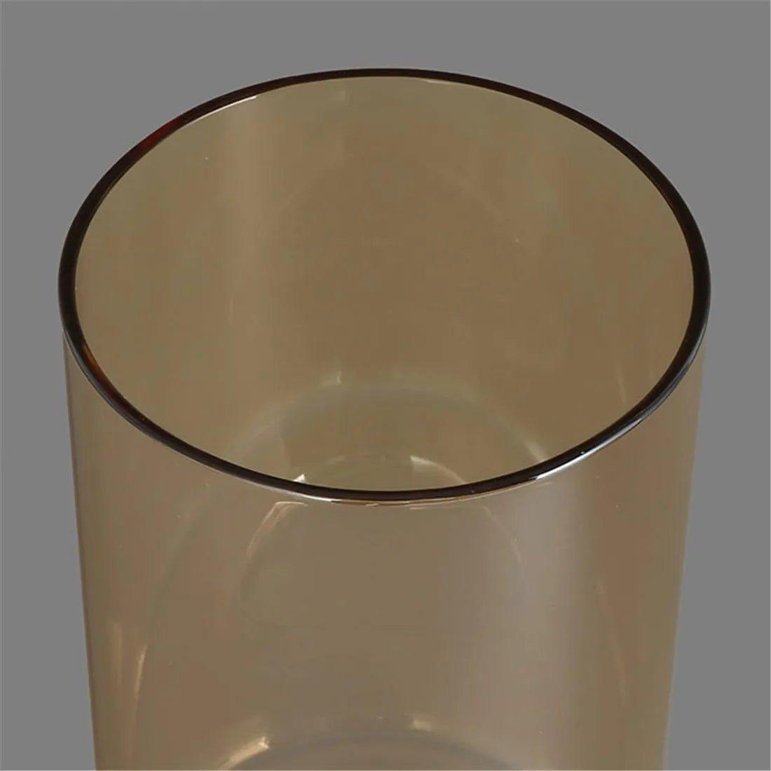 2pcs Pack Bronze Cylinder Glass Shade with 1-5/8 Inch Fitter pendnat lamp shades Adrianas Specialty Lamp Shades