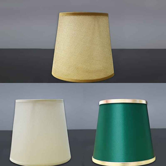 6pcs Modern Fabric Crystal Chandelier Mini Lamp Shades
