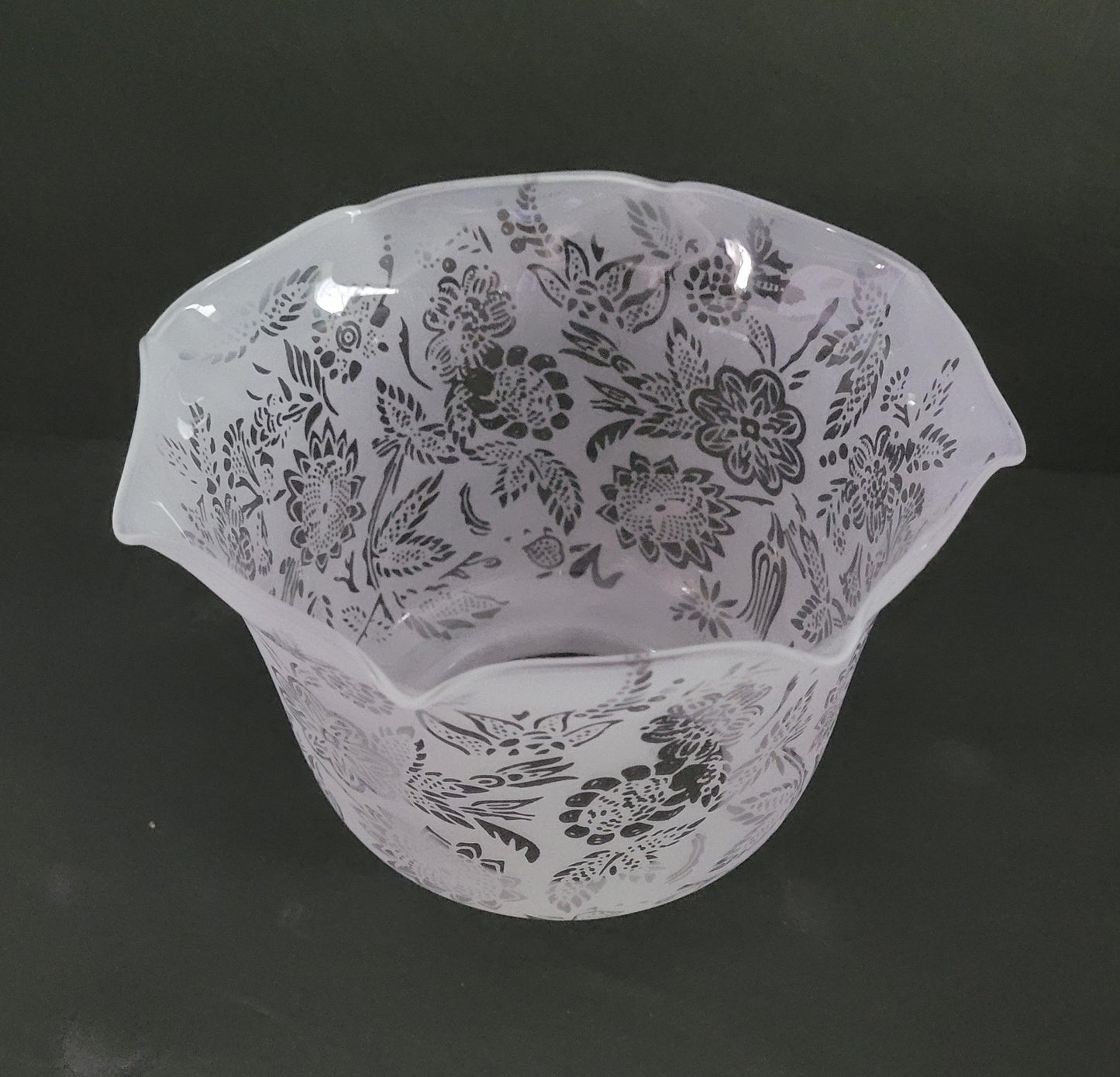 33963 Victorian Glass Shade - Adrianas Specialty Lamp Shades