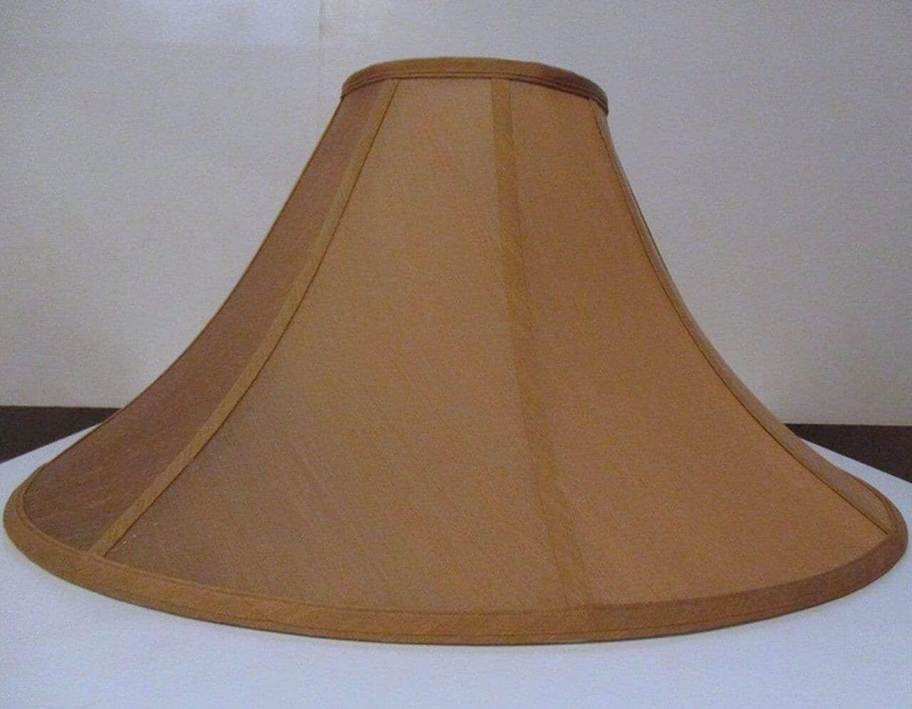 34214 Large Bronze Silk Lamp Shade - Specialty Shades