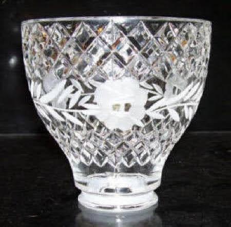 34701 Floral Cut Crystal Pendant odd-lots Adrianas Specialty Lamp Shades