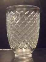 35629 - Diamond Pattern with Acid Etched Floral - Adrianas Specialty Lamp Shades