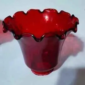 36951 Ruby Glass Pendant Shade - Adrianas Specialty Lamp Shades