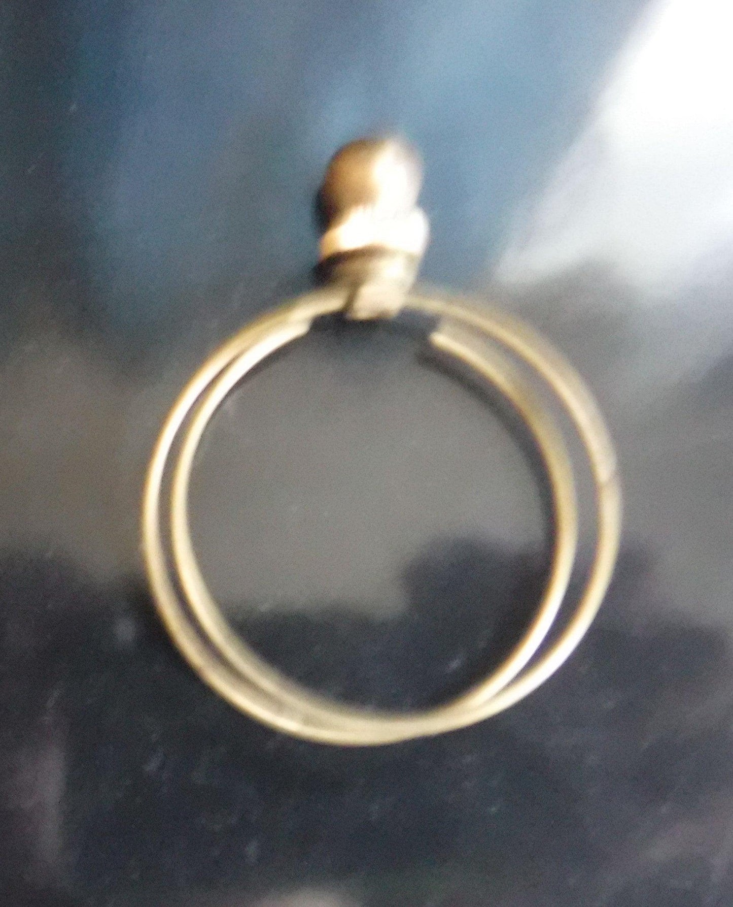 37351 Round Brass Bulb Adapter - Adrianas Specialty Lamp Shades