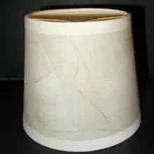 39641 Marbled Parchment Chandelier Shades - Adrianas Specialty Lamp Shades