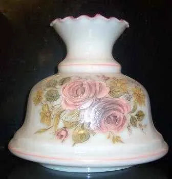 45861 High Crown Pink Rose Student - Adrianas Specialty Lamp Shades