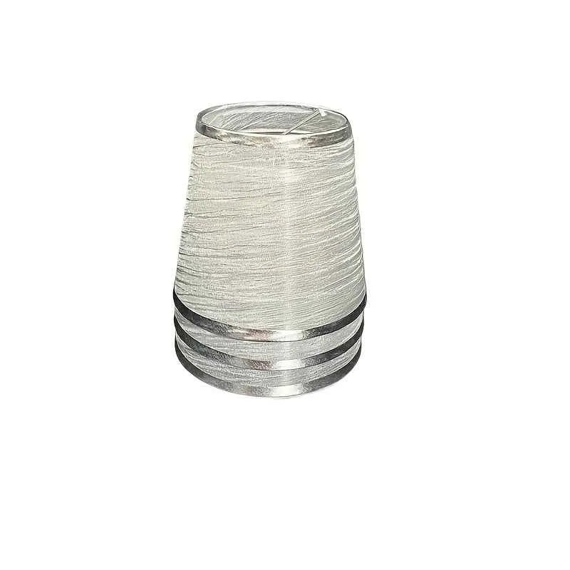 Set of 3 Crystal Chandelier Mini Lamp Shade 5.5-inch, Bell, Clip On Lamp Shade