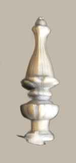 50920 Antique Die Cast Pyramid Finials - Adrianas Specialty Lamp Shades
