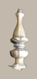 50920 Antique Die Cast Pyramid Finials - Adrianas Specialty Lamp Shades