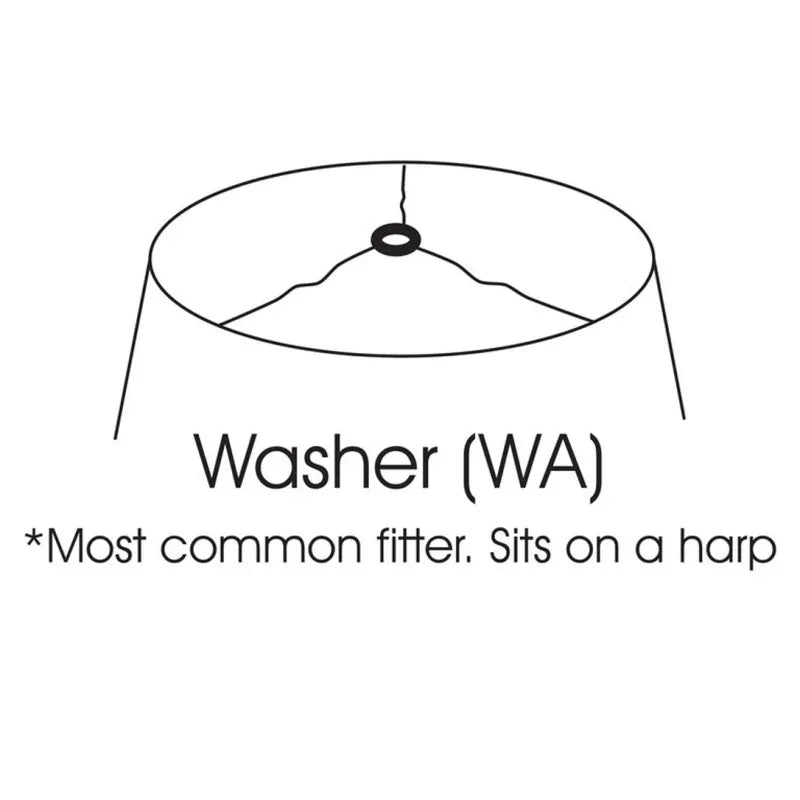 Slant Transitional Bell Double Smocked Pleat Softback Lampshade