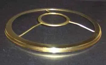 52631 10 inch Antique Brass Shade Ring - Adrianas Specialty Lamp Shades