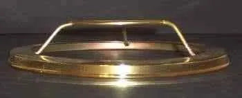 54370 Solid Polished Lacquered 10 inch Ring - Adrianas Specialty Lamp Shades