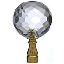 59312 Crystal Ball Finials crystal finial Adrianas Specialty Lamp Shades