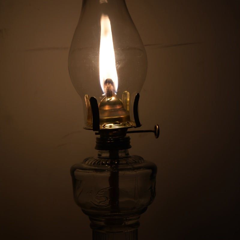 Rustic Retro Glass Oil Lamp - Adrianas Specialty Lamp Shades