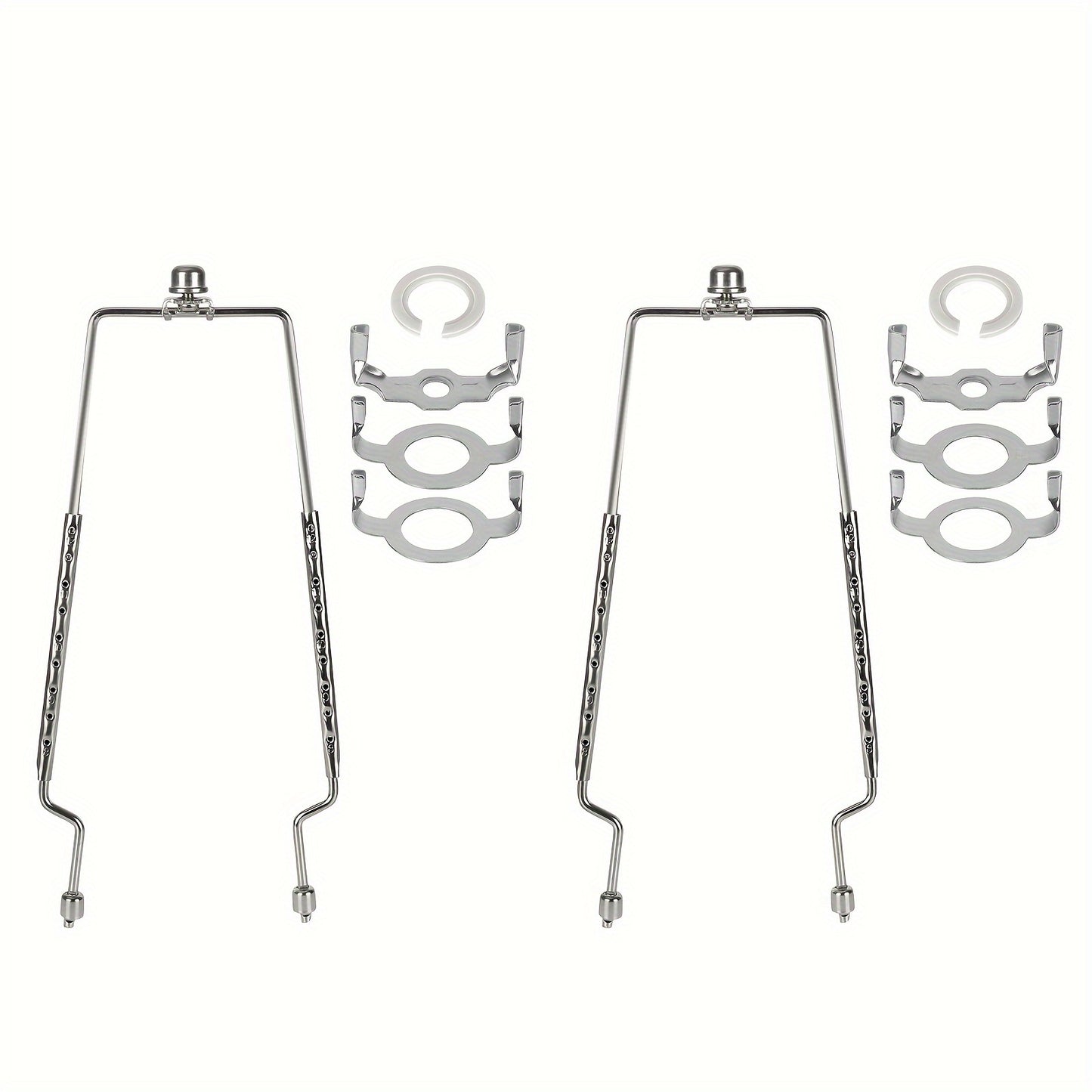 Adjustable Height Lamp Shade Holder 8-12 Inches Adjustable Range 8 9 10 11 12 Inch 0.5 Inches a Span, - Adrianas Specialty Lamp Shades