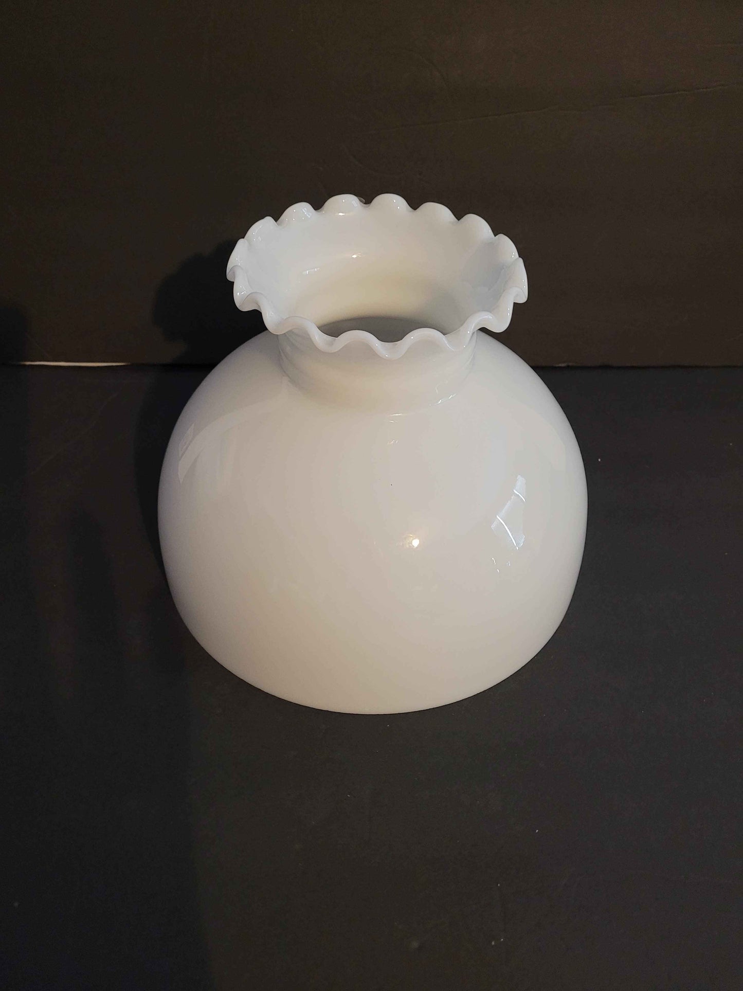 62290 Ten Inch Opal Glossy Student - Adrianas Specialty Lamp Shades