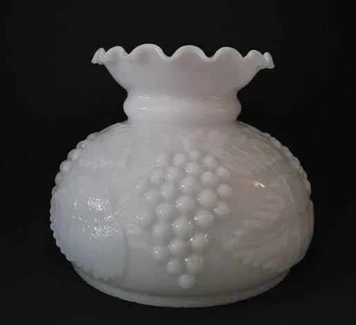 62418 Seven inch Opal Grape Shade - Adrianas Specialty Lamp Shades