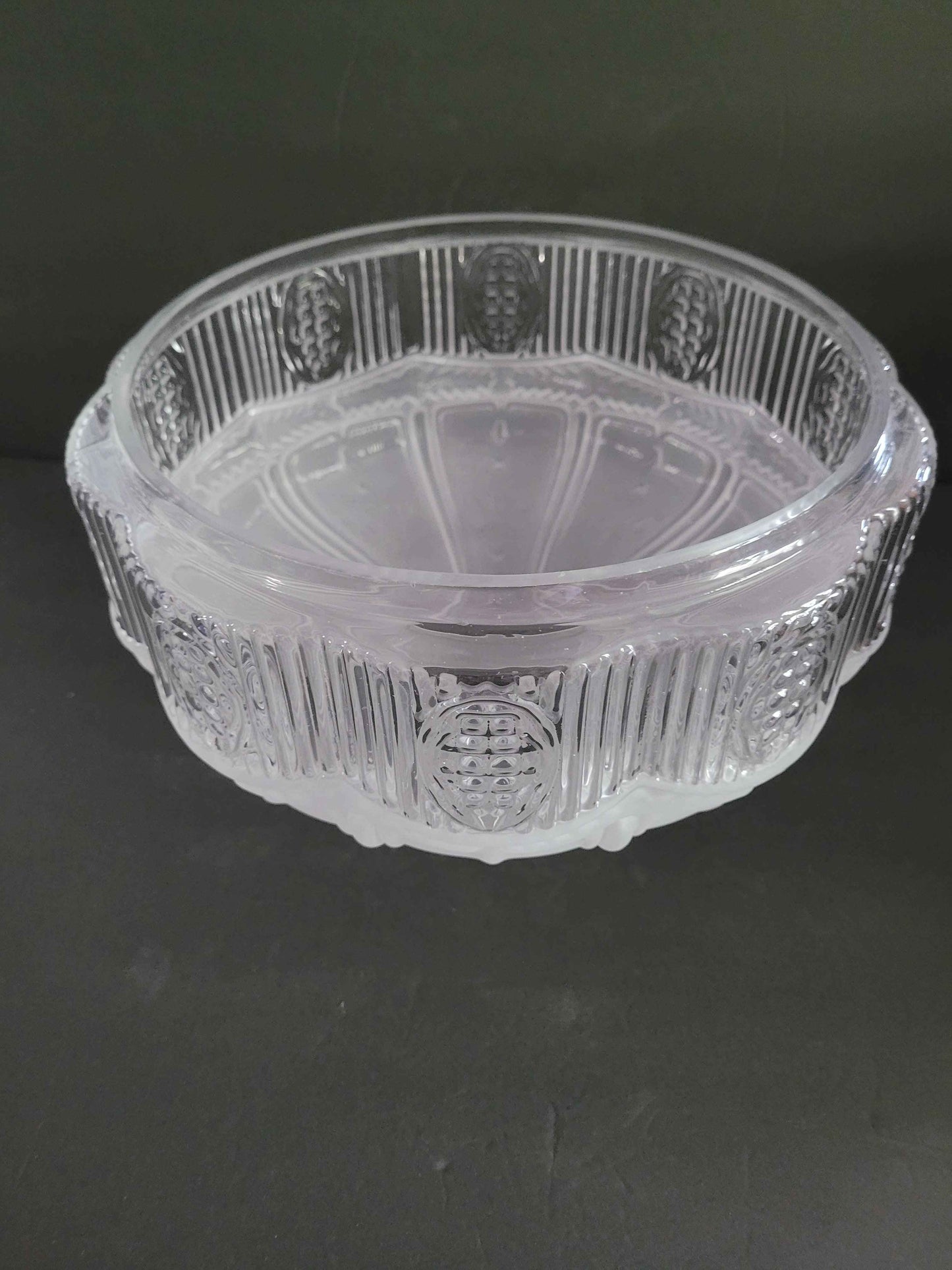 62427 Crystal Etched Glass Lampshades - Adrianas Specialty Lamp Shades