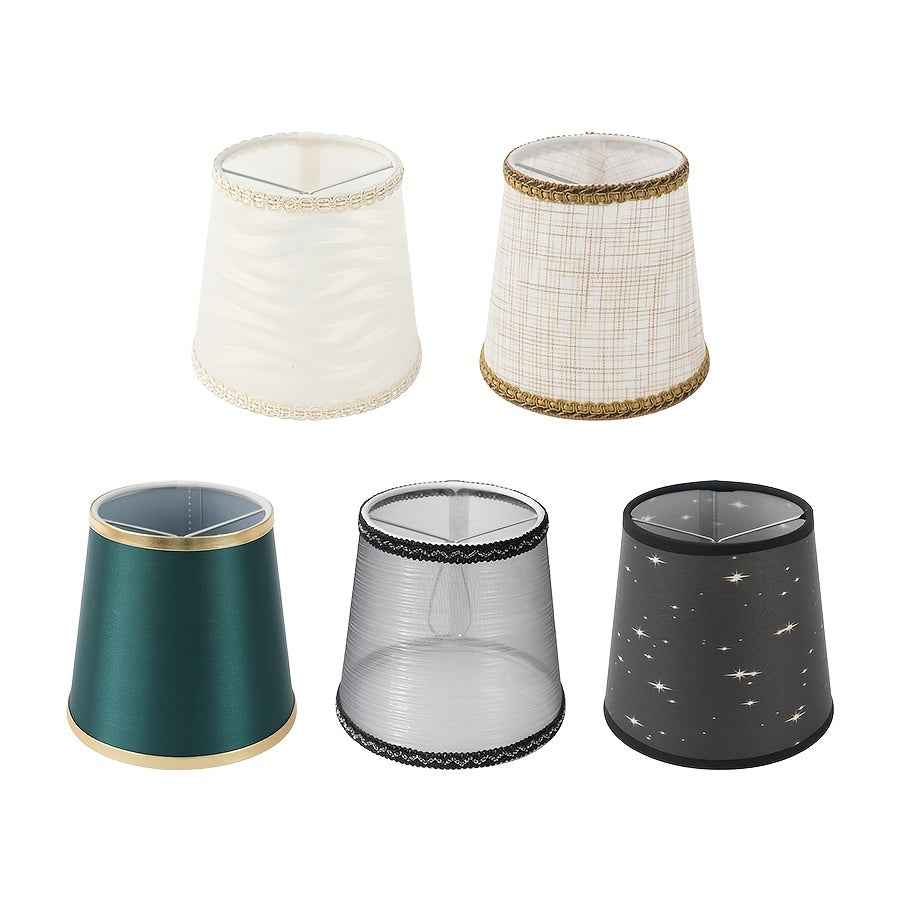 Modern and stylish fabric lampshade, E14 bulb clip bubble lampshade, easy installation, multiple colors available, suitable for bedside lamps, table lamps, floor lamps, wall lights, can be used in living rooms, bedrooms, stud