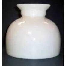 63341 White Opal Student Shade 7 inch - Adrianas Specialty Lamp Shades