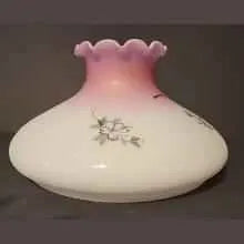 64403 - Roses with Tinted Crimp Top Tam O Shanter - Adrianas Specialty Lamp Shades