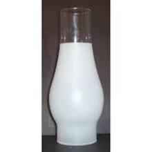 66212 - Bulk Chimney 3 /4 Frost 2 5/8 Inch Fitter Set of 12 - Adrianas Specialty Lamp Shades