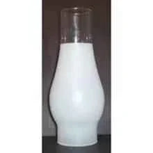 66212 - Bulk Chimney 3 /4 Frost 2 5/8 Inch Fitter Set of 12 - Adrianas Specialty Lamp Shades