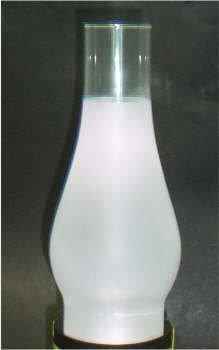 66251 Frosted Glass Chimney - Adrianas Specialty Lamp Shades