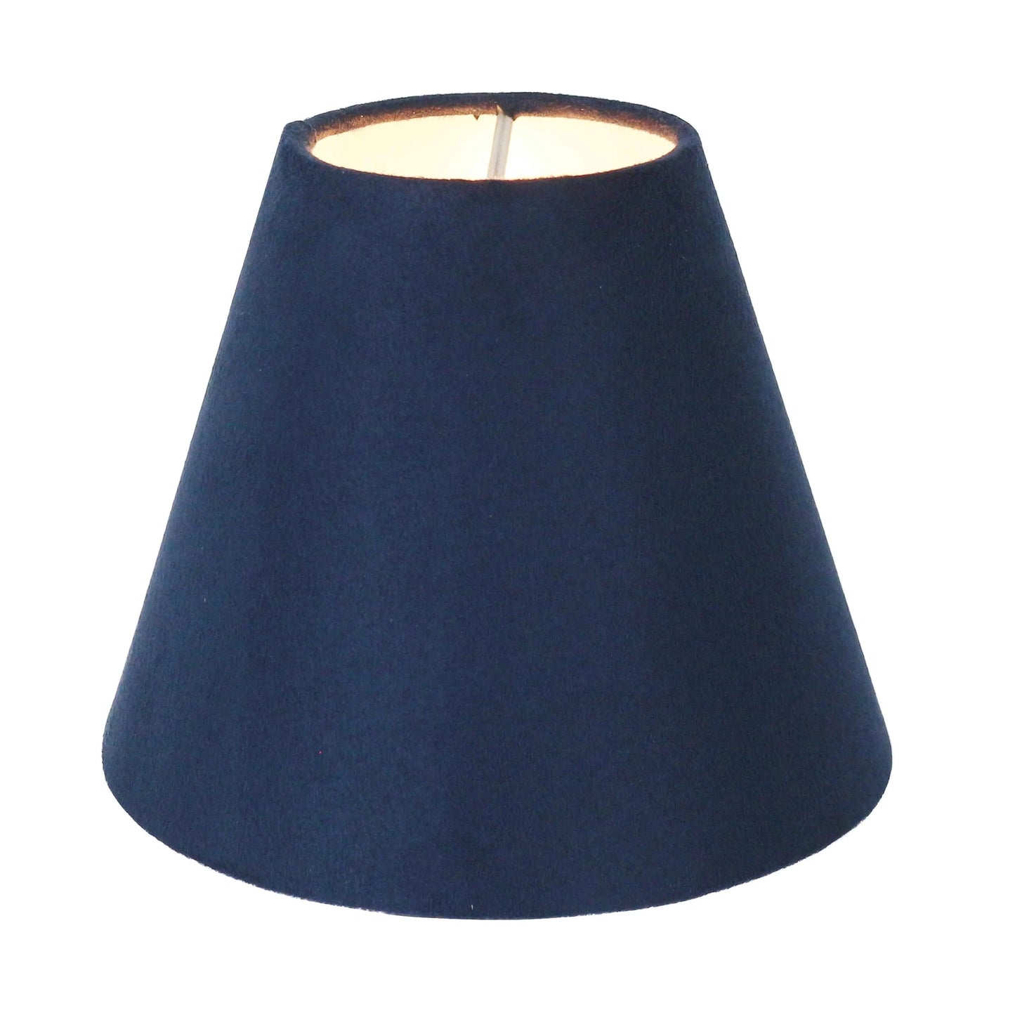 eTeckram 3x6x5 Dark blue Suede Chandelier Lamp Shades