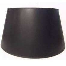 68146 Black Wet Look Toole Paper Lamp Shades - Specialty Shades