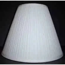 68380 White Mushroom Uno Lamp Shades - Adrianas Specialty Lamp Shades