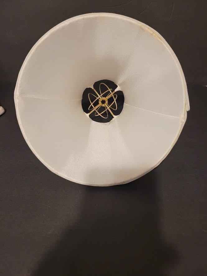 68675 White Lamp Shade With Standard Clip On - Adrianas Specialty Lamp Shades