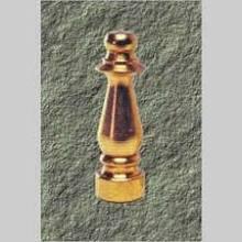 69220 Raw Solid Brass Finials lamp-finials Adrianas Specialty Lamp Shades