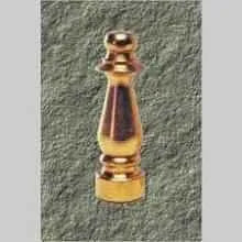 69220 Raw Solid Brass Finials - Adrianas Specialty Lamp Shades