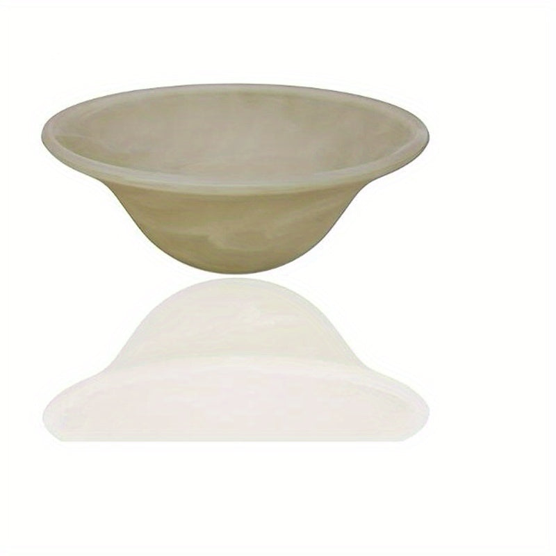 1pc American Brown Milky White Glass Lampshade, For Replacing Vortex Glass Lampshade Of Ceiling Fan Lamp, Desk Lamp, Floor Lamp, Lamp Shade With Middle Base Socket (E26 E27) Ceiling Lamp Glass Lampshade, Ceiling Fan Lamp Lamp - Adrianas Specialty Lamp Shades