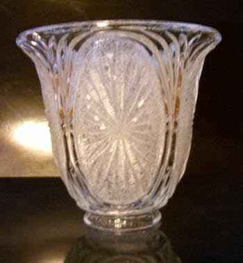 80967 Star Burst Fenton Pattern Glass - Adrianas Specialty Lamp Shades