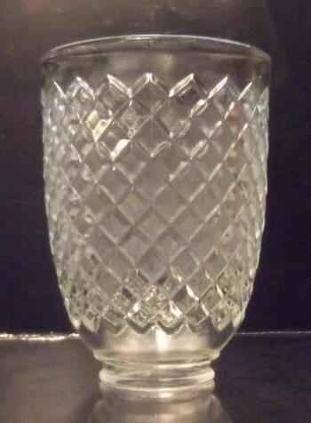 81206 Deep Diamond Cut Pendant Shade - Adrianas Specialty Lamp Shades